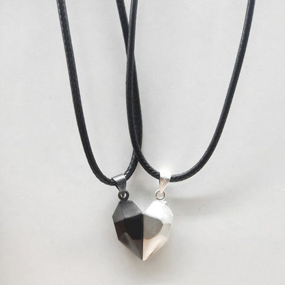Couple Necklace Stones