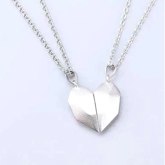Couple Necklace Stones