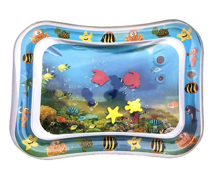 Baby Inflatable Water Mat, Infants Summer Beach Water Mat Patted Pad