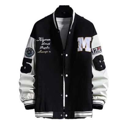 Junior High School Student Baseball Jacket Loose Style