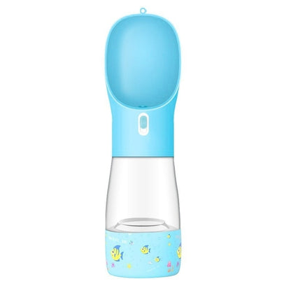 Pet Dog Water Bottle Feeder Bowl Portable Water Food Bottle Pets