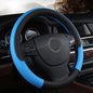 Leather Car Steering Wheel Cover