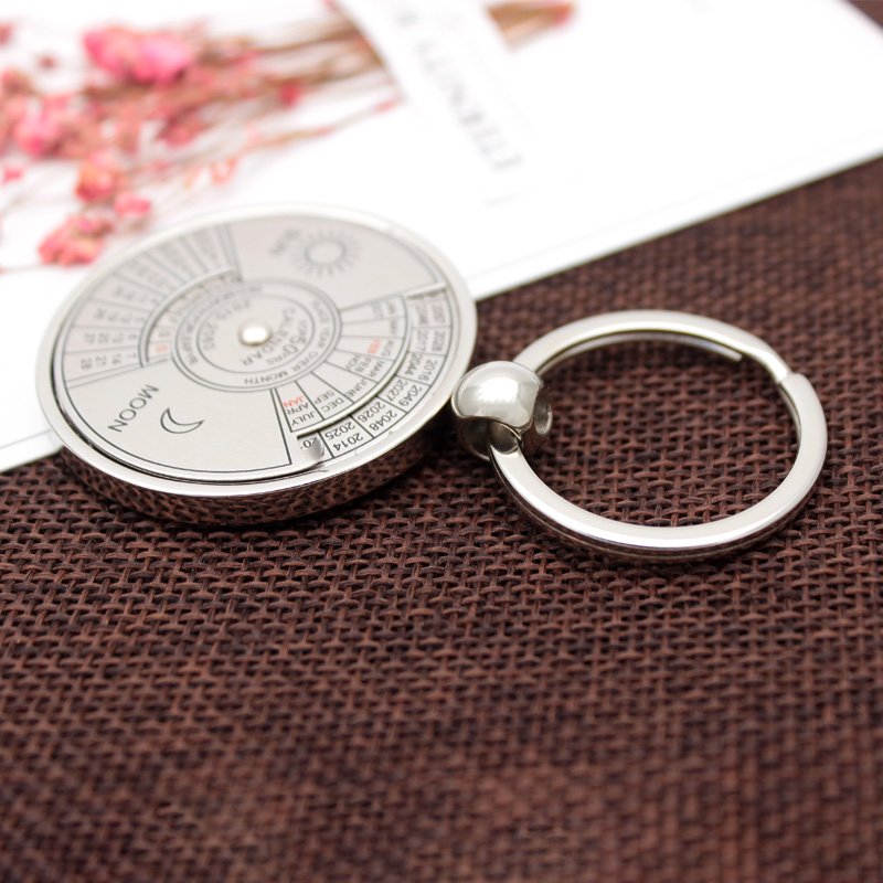 50 Years Calendar Keychain