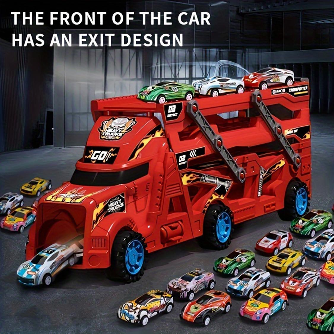 Energy-releasing Deformation Catapult Toy Car Set