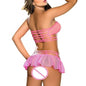 EP 1Set Women Sexy Lingerie Corset Babydoll G-string Push Up Top