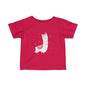 Happy Baby Llama Infant Girls Tee