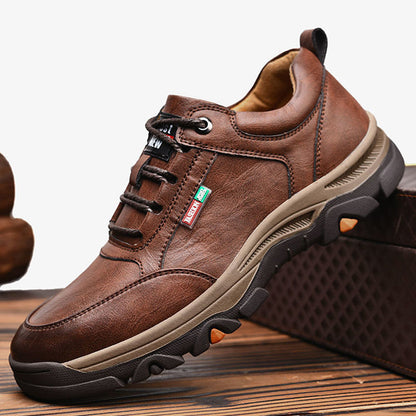Men's Round Toe Leather Shoes