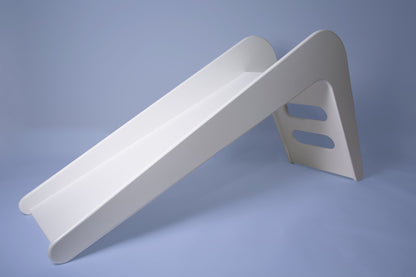 Timeless White Wooden Indoor Slide