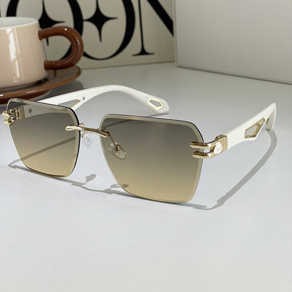 Trendy Trimming Sunglasses
