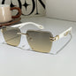 Trendy Trimming Sunglasses