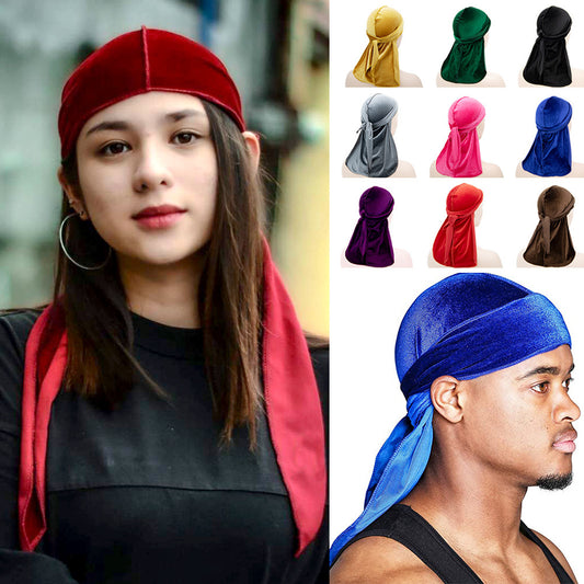 Velvet Long Tail Durag