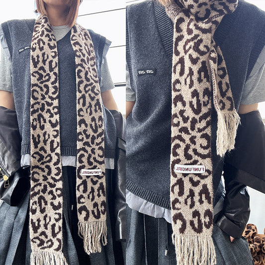 Wool Knitted Scarf
