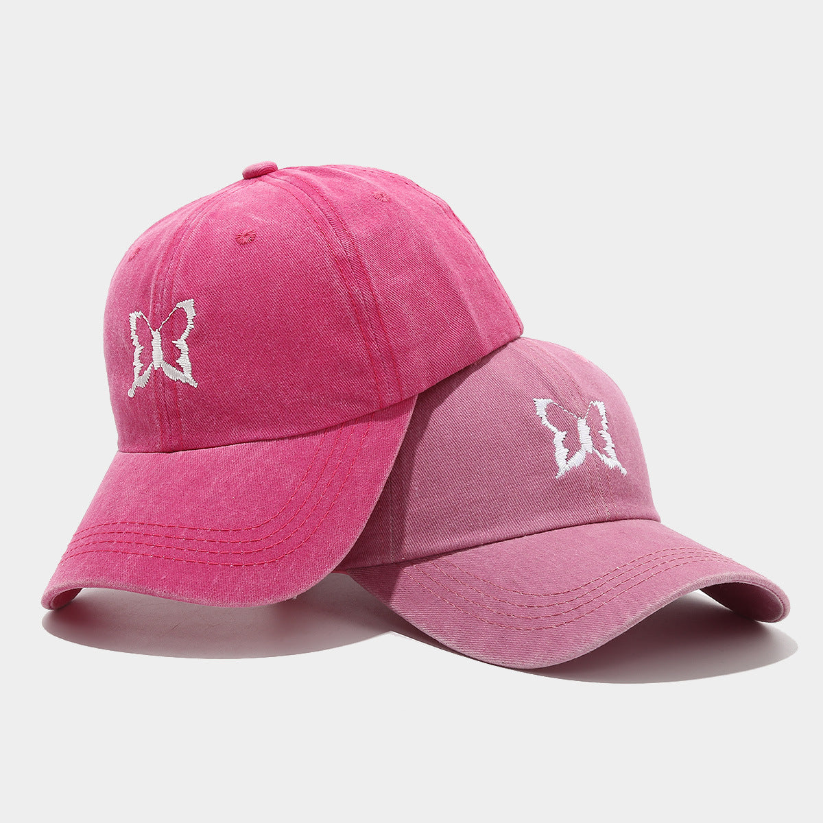 Butterfly Embroidered Sun Hat