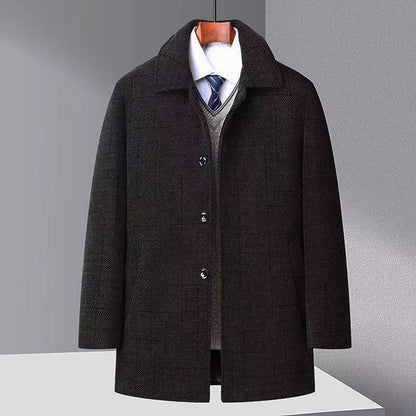 New Men's Trench Coat