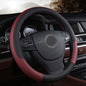 Leather Car Steering Wheel Cover