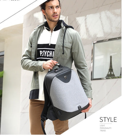 Cross border men's double shoulder bag