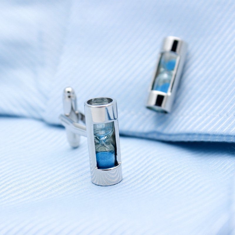 Sandy Clock Cufflinks