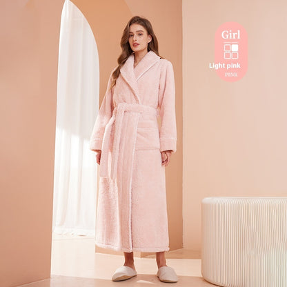 Thickened Cotton Velvet Robe