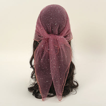 Fashion Decorative Silk Scarf
