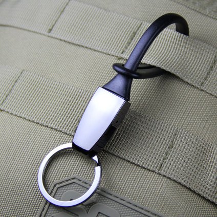 Waist Belt Rubber Keychain
