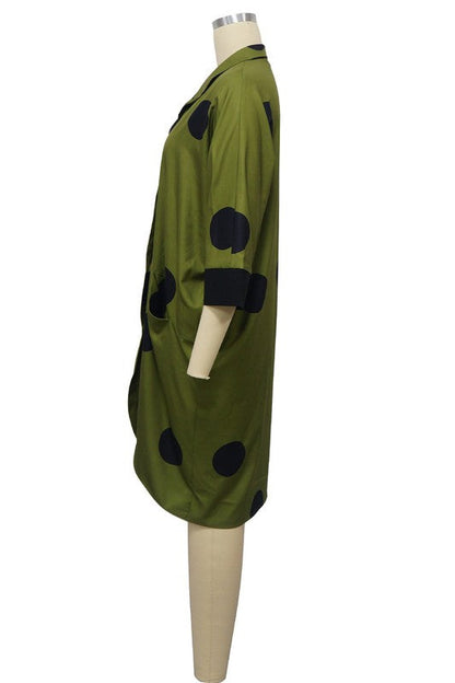 WOMEN FASHION SHIRT DRESS