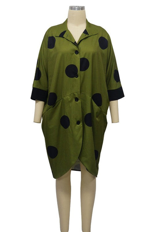WOMEN FASHION SHIRT DRESS