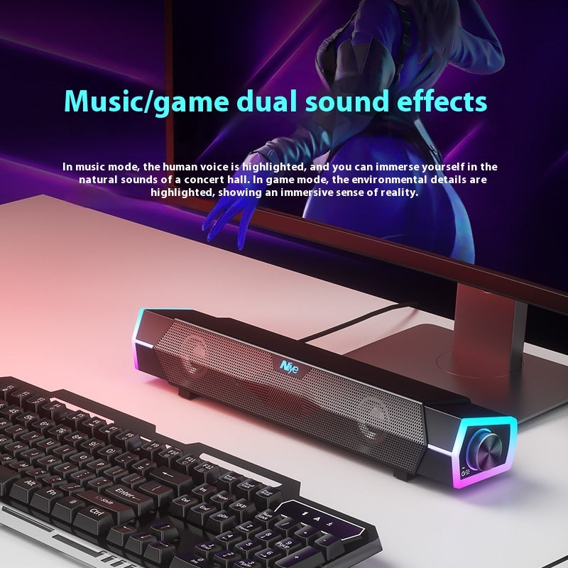 Bluetooth Speaker Dual Speaker Subwoofer Theater Level Surround