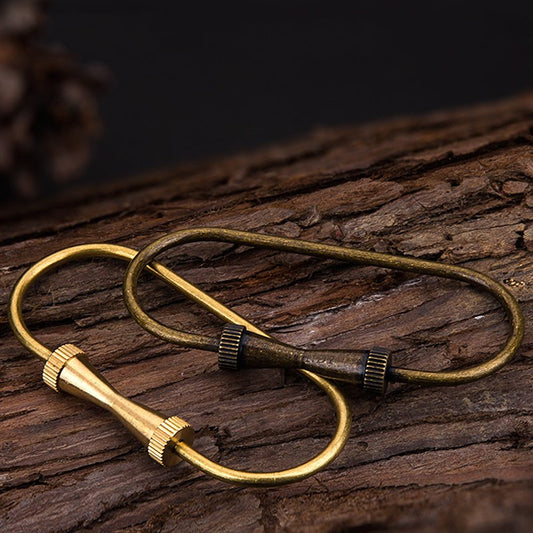 Brass Screw Keychain