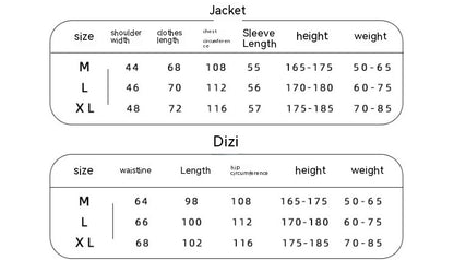 Men's Pajamas Suit Crepe Long Sleeve