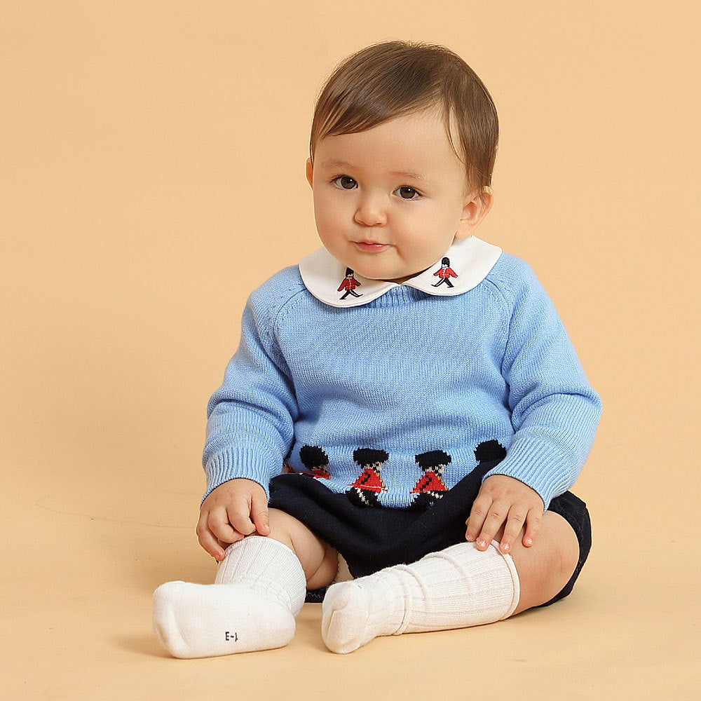 WolliNest™ – Knitted Wool Blend Sweater for Kids