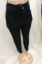 High-waisted Washed Pencil Pants Spring Sexy Temperament European And