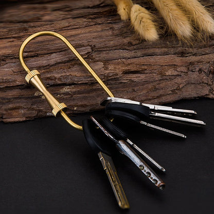 Brass Screw Keychain