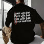 Simple Casual Men's Letter Short Sleeve T-shirt