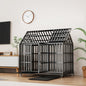 52' Heavy Duty Dog Crate Large Dog cage Strong Metal Dog Kennels and