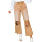 UrbanEdge™ Women's Jeans – High-Waist, Vintage-Ripped Style