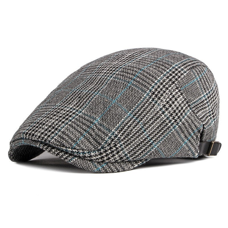 Hat Men's Classic Plaid