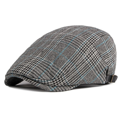 Hat Men's Classic Plaid
