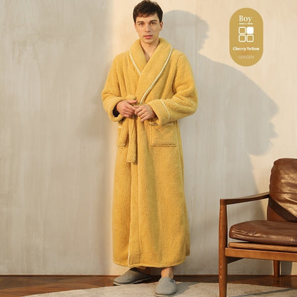Thickened Cotton Velvet Robe