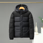 Cotton Jacket Men And Women Short Color Contrast Patchwork