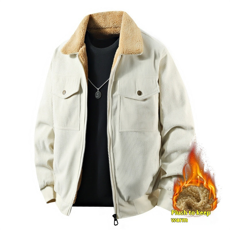 Fleece Corduroy Cotton Jacket