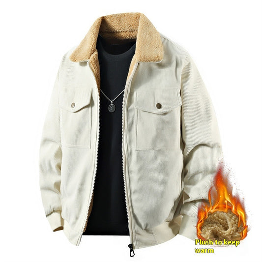 Fleece Corduroy Cotton Jacket