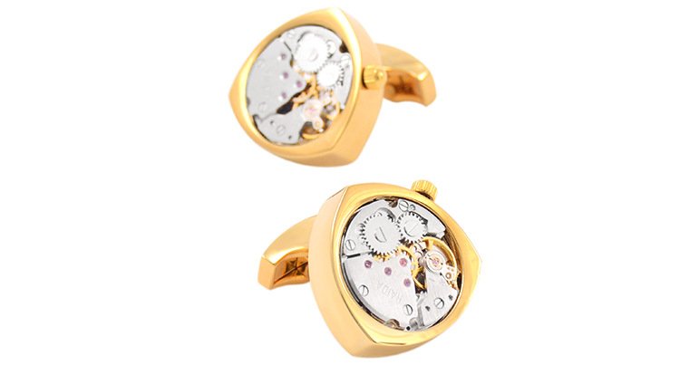 Rotor Motors Watch Engine Cufflinks
