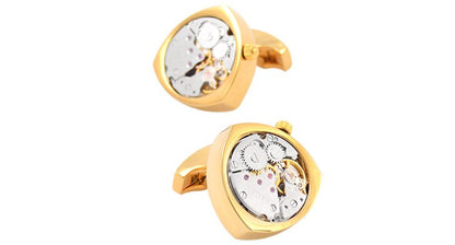 Rotor Motors Watch Engine Cufflinks