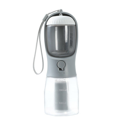 Dog Water Cup Drinking Food Garbage Bag Three-in-one Portable Small