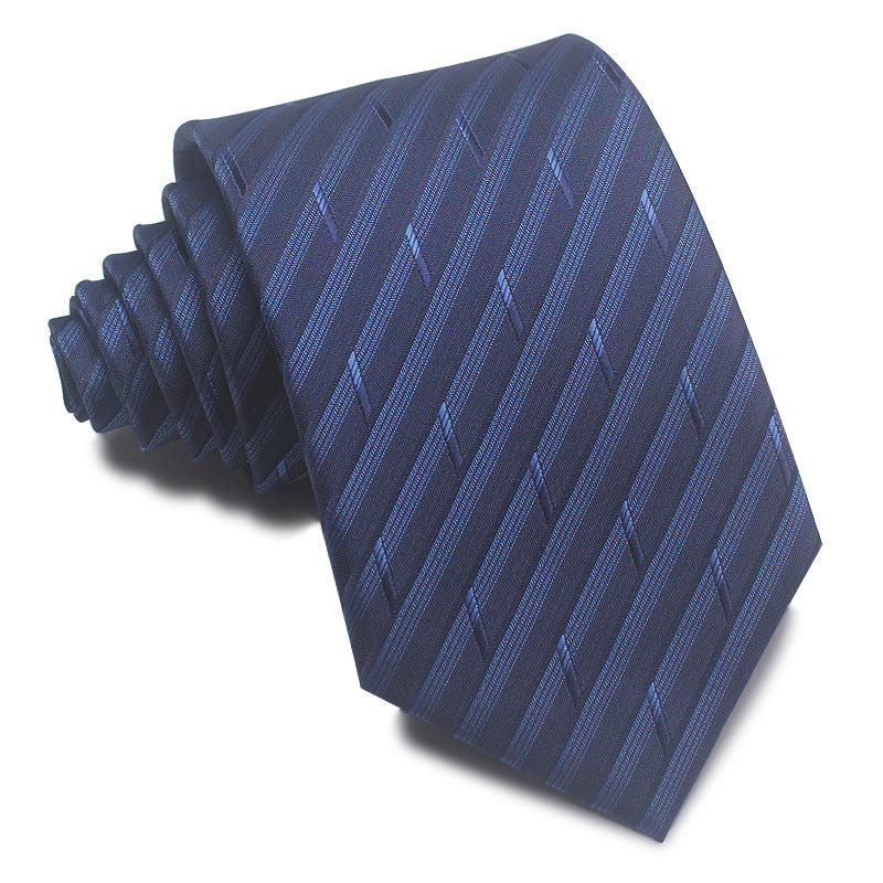 8CM Striped Tie Men's Business Formal