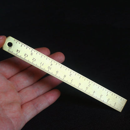 15CM Brass Ruler
