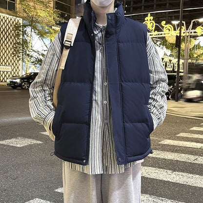 Collar Vest Winter plus Size Padded Jacket