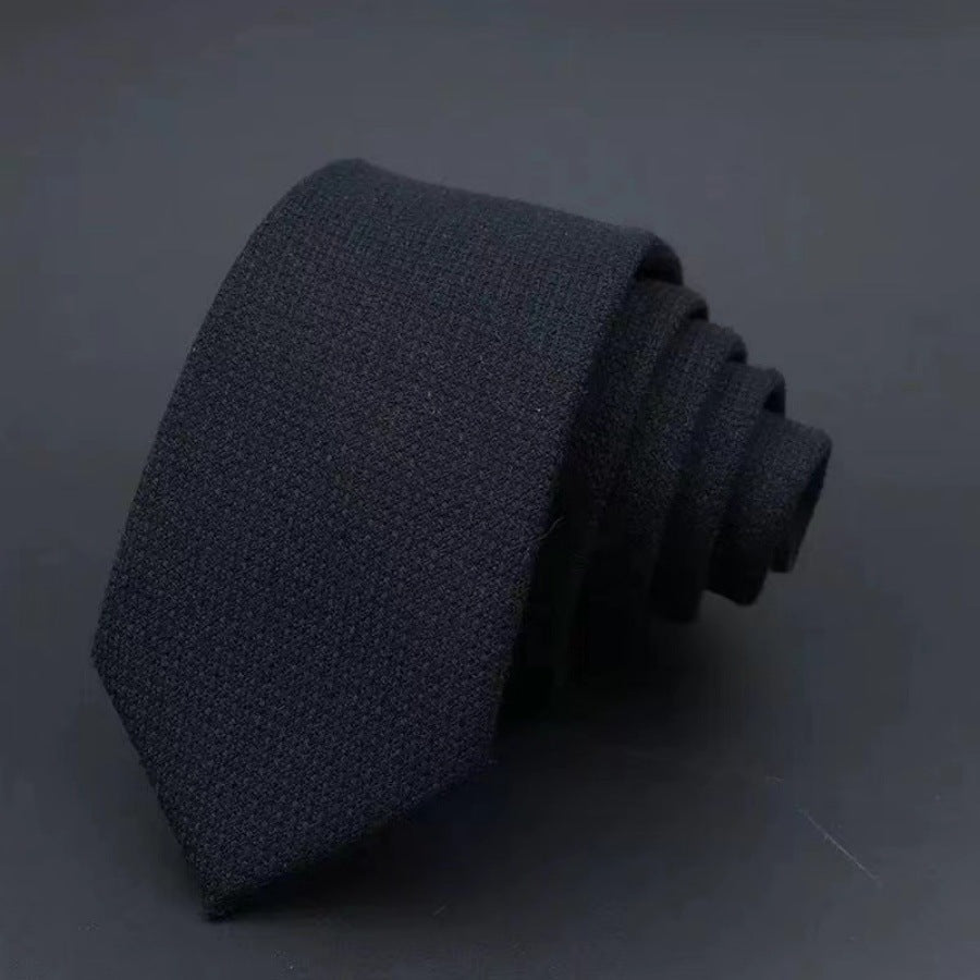 Thickened Men's Business Fashion Tie Cotton