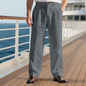 Simple Vertical Straight Men's Casual Pants