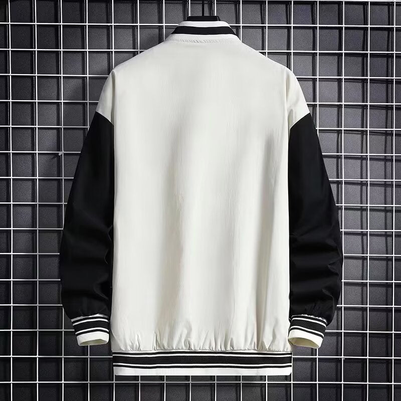 Junior High School Student Baseball Jacket Loose Style